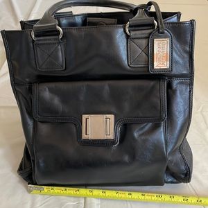 BADGLEY MISCHKA Black 3 compartment bag. Perfect for work.
